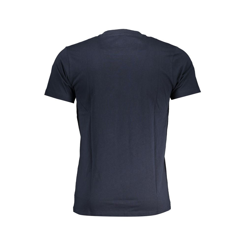 Cavalli Class Blue Cotton T-Shirt Mens T-Shirt