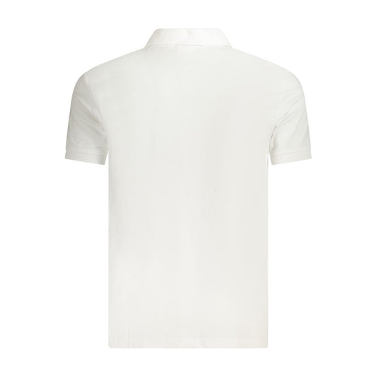 Fila White Cotton Men Polo Shirt Mens T-Shirt