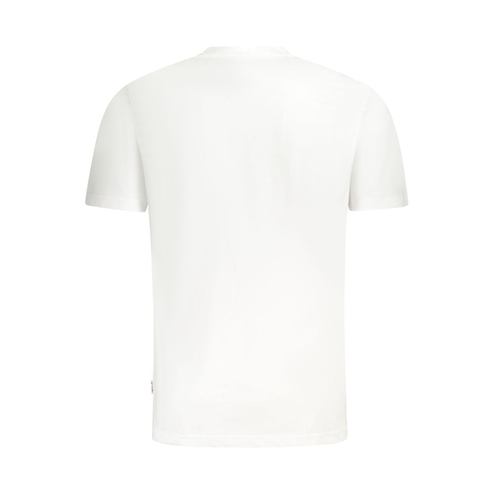 Fila White Cotton Men T-Shirt Mens T-Shirt