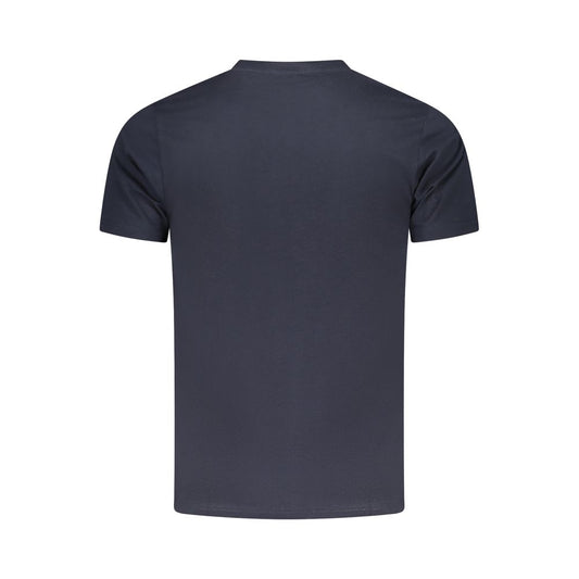 Cavalli Class Blue Cotton Men T-Shirt Mens T-Shirt