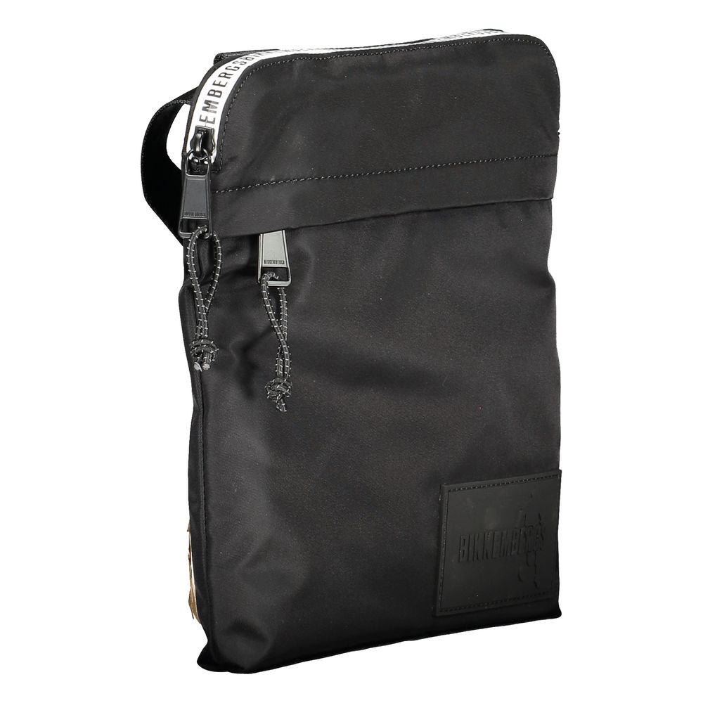 Bikkembergs Black Nylon Shoulder Bag Mens Shoulder Bag