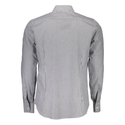 La Martina Blue Cotton Shirt