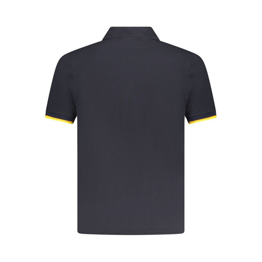 K-WAY Blue Cotton Polo Shirt Mens T-Shirt