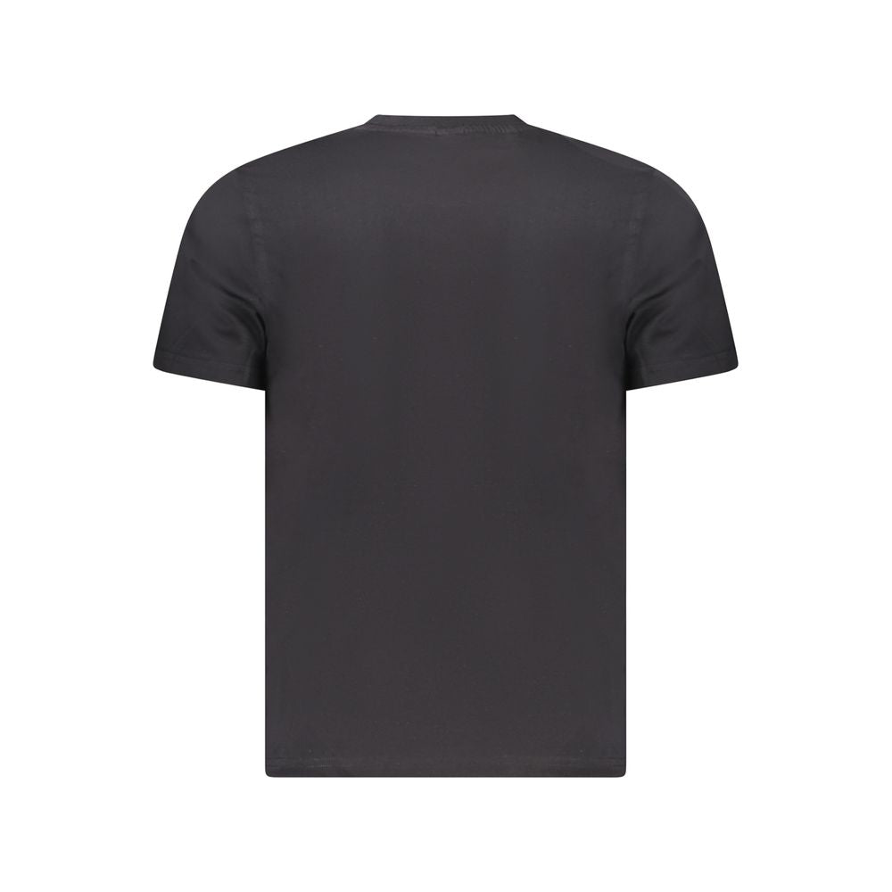 North Sails Black Cotton Men's T-Shirt
