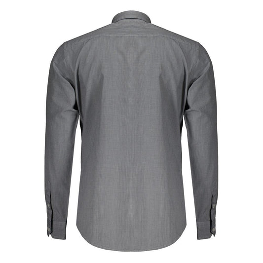 Harmont & Blaine Blue Cotton Shirt