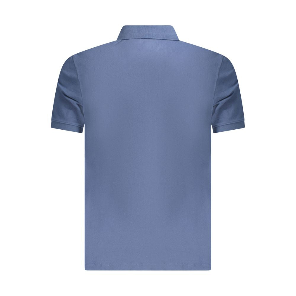 Timberland Blue Cotton Polo Shirt Mens T-Shirt
