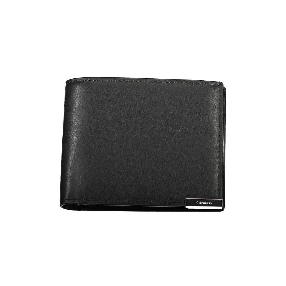 Calvin Klein Black Polyethylene Men Wallet Mens Wallet