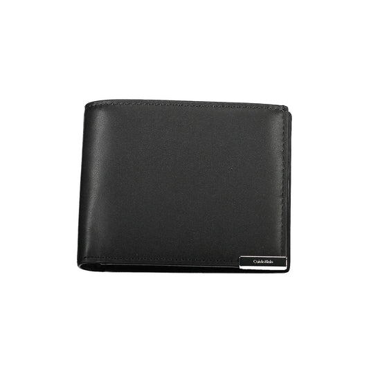 Calvin Klein Black Polyethylene Men Wallet Mens Wallet