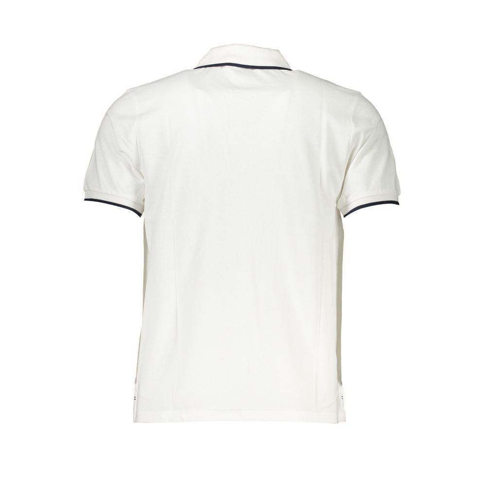 North Sails White Cotton Polo Shirt Mens T-Shirt