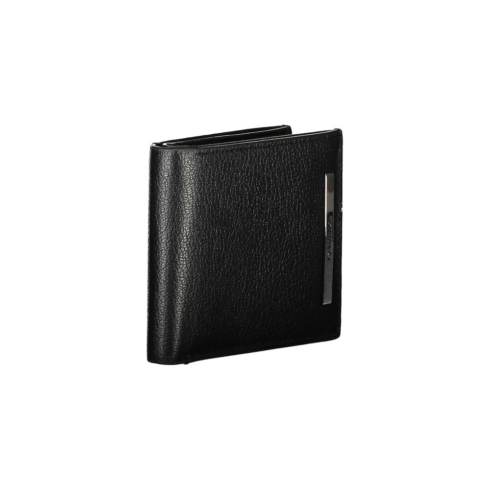 Calvin Klein Black Leather Wallet Mens Wallet