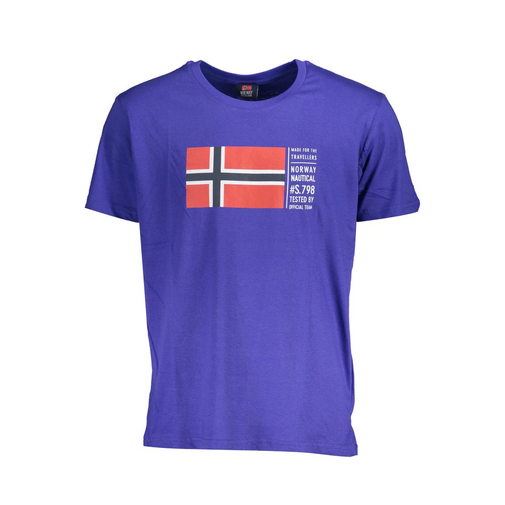 Norway 1963 Blue Cotton Men T-Shirt Mens T-Shirt