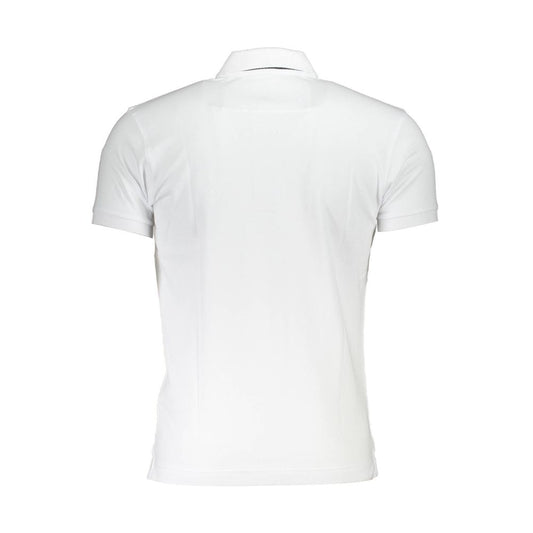 La Martina White Cotton Polo Shirt
