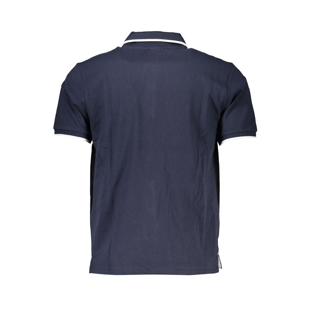 North Sails Blue Cotton Polo Shirt Mens T-Shirt