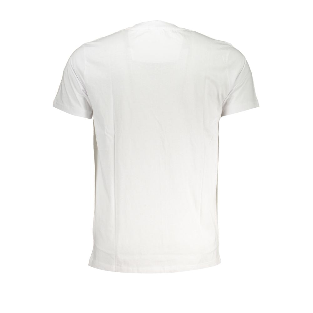 Cavalli Class White Cotton T-Shirt Mens T-Shirt