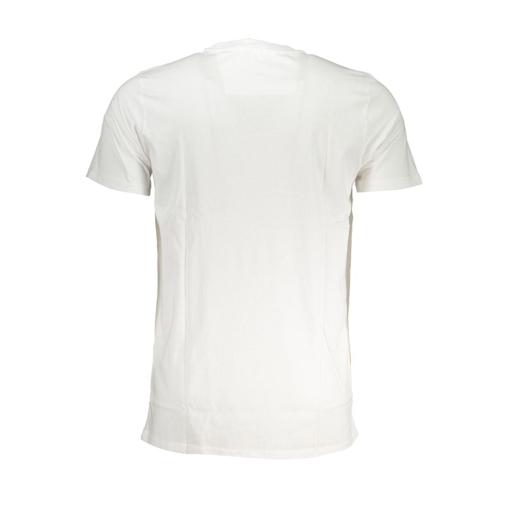 Cavalli Class White Cotton T-Shirt Mens T-Shirt