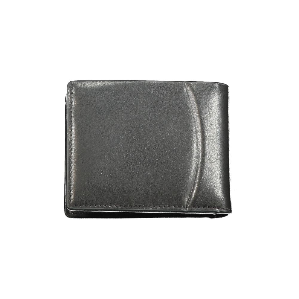 Calvin Klein Black Leather Wallet Mens Wallet