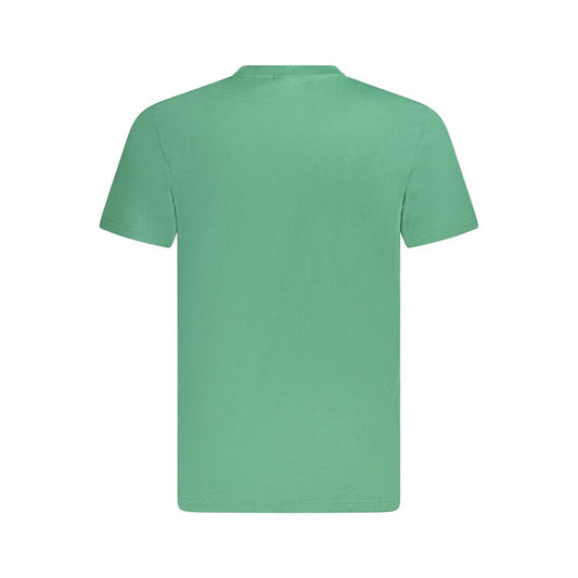 Fila Green Cotton Men T-Shirt Mens T-Shirt