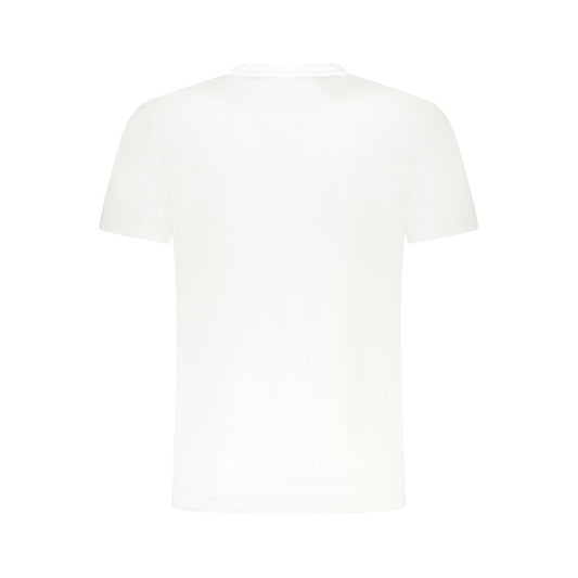 Cavalli Class White Cotton Men T-Shirt Mens T-Shirt