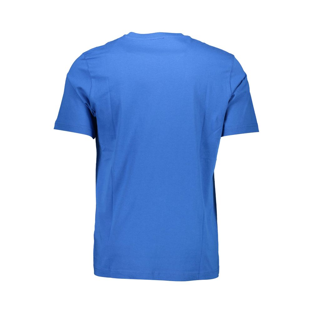 Diesel Blue Cotton Men T-Shirt Mens T-Shirt