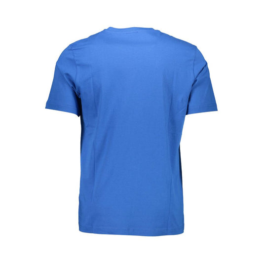Diesel Blue Cotton Men T-Shirt Mens T-Shirt