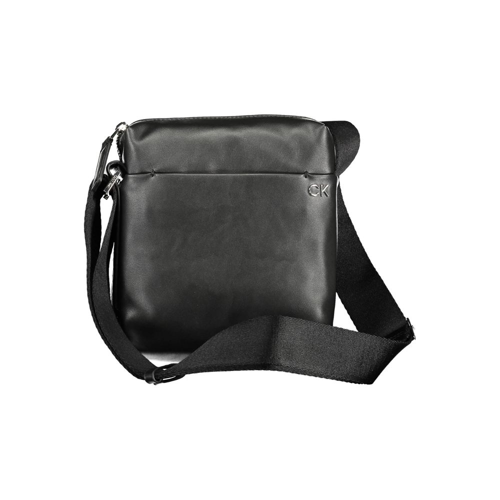 Calvin Klein Black Polyester Men Shoulder Bag Mens Shoulder Bag