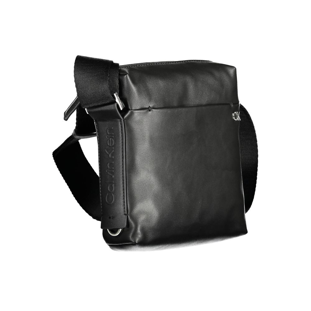 Calvin Klein Black Polyester Men Shoulder Bag Mens Shoulder Bag