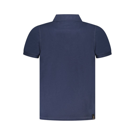 Accademia Militare Blue Cotton Mens Polo Shirt Mens T-Shirt