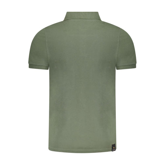 Accademia Militare Verde Cotton Men Polo Mens T-Shirt