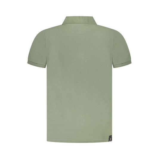 Accademia Militare Verde Cotton Men Polo Mens T-Shirt