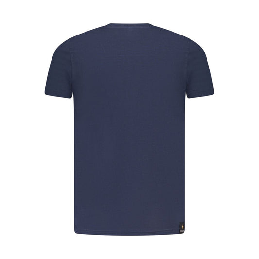 Accademia Militare Blue Cotton Men T-Shirt