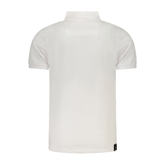 Accademia Militare White Cotton Men's Polo Shirt Mens T-Shirt