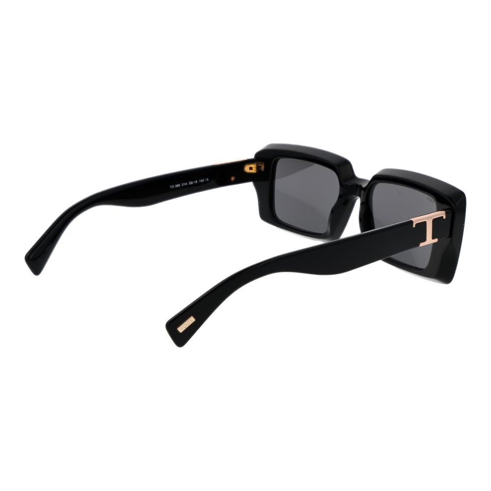 Tod's Black Acetate Sunglasses