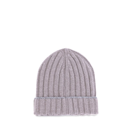 Brunello Cucinelli Beige Cashmere Beanie