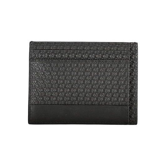 Calvin Klein Black Leather Mens Card Holder Mens Wallet