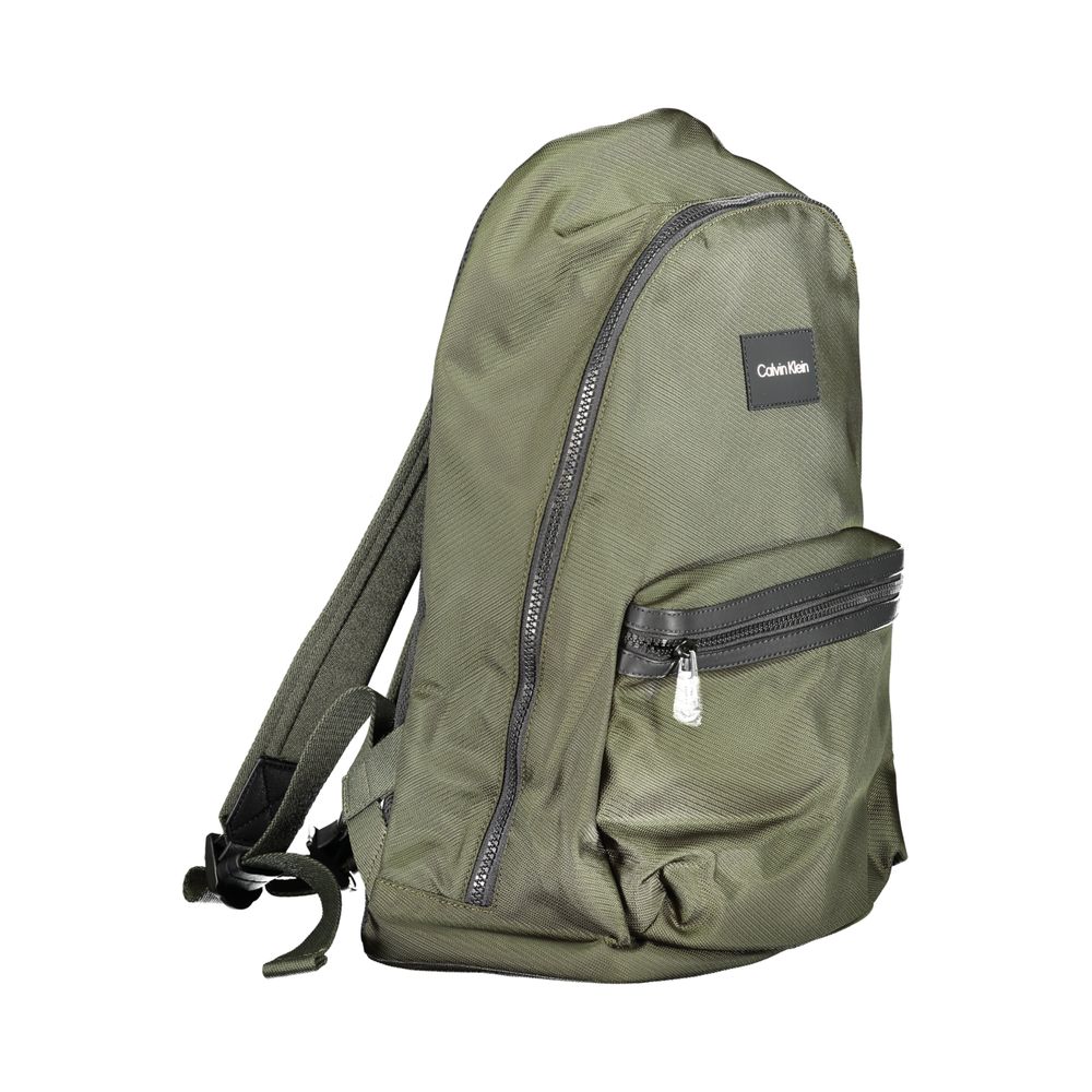 Calvin Klein Green Polyester Backpack Mens Backpack