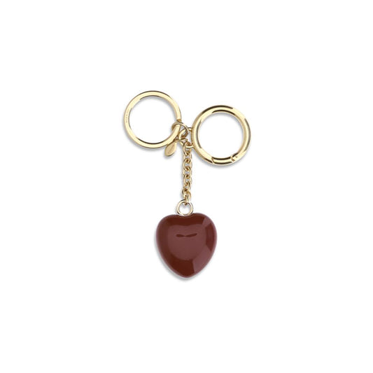 Valentino Garavani Bordeaux Metal Keychain