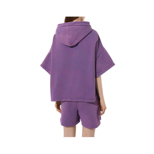 Hinnominate Purple Cotton Hoody