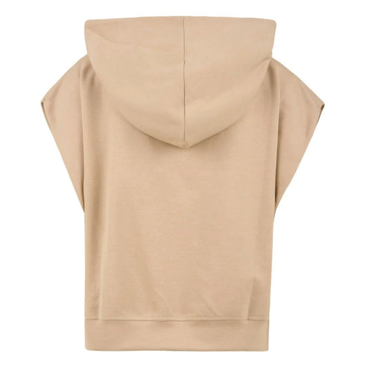 Hinnominate Beige Cotton Hoody