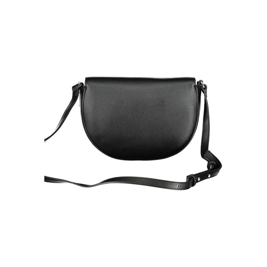 Calvin Klein Nero Poliuretano Women Shoulder Bag