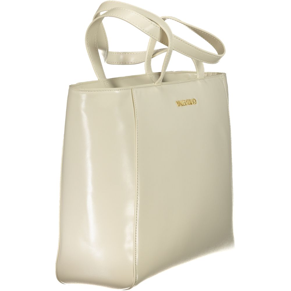 Mario Valentino Beige Polyethylene Handbag