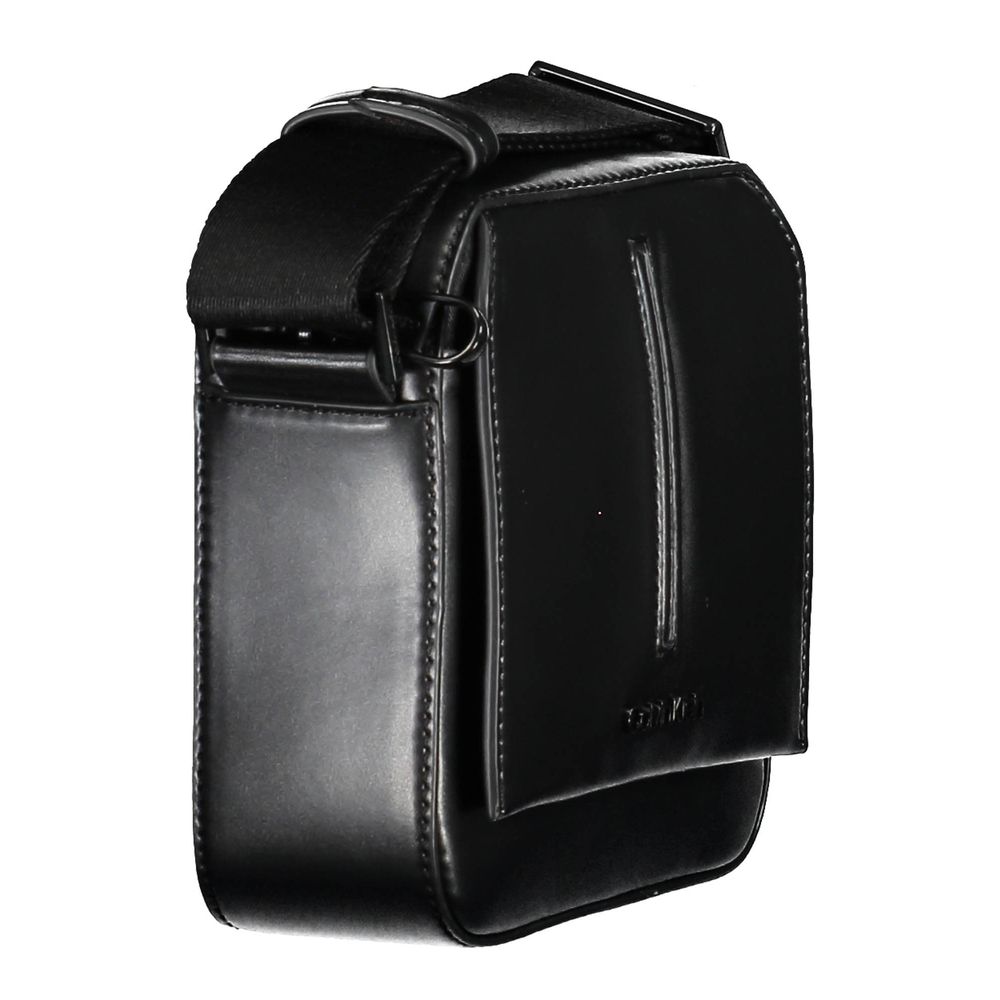 Calvin Klein Black Polyester Shoulder Bag Mens Shoulder Bag