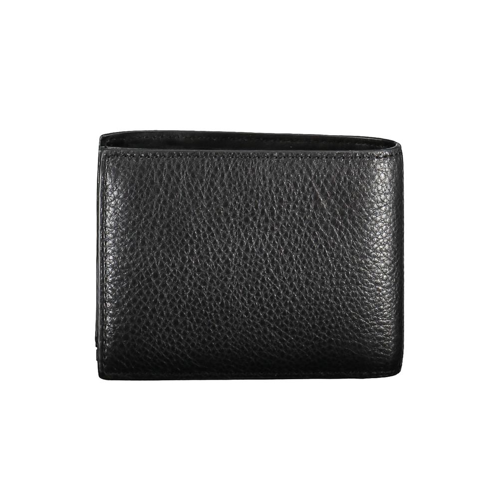 Calvin Klein Black Leather Wallet Mens Wallet
