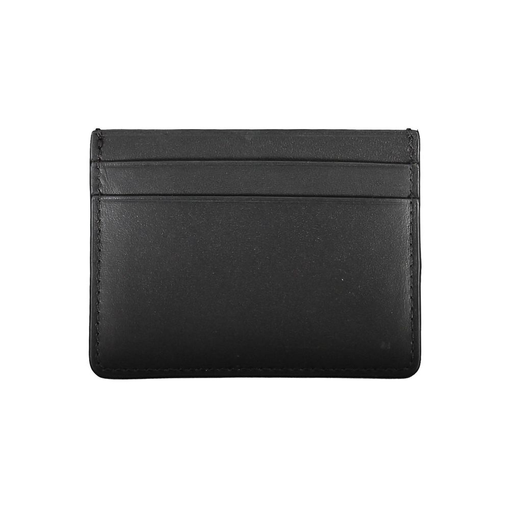 Calvin Klein Black Leather Wallet Mens Wallet