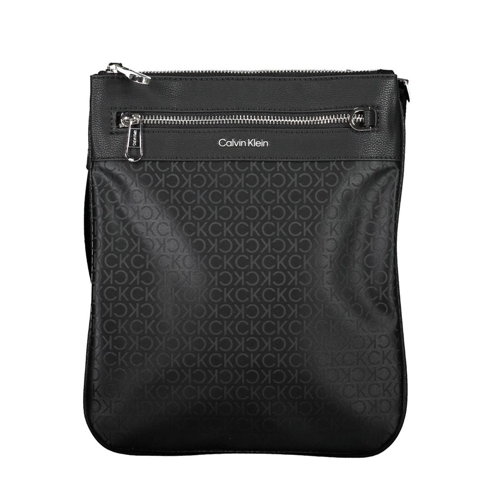 Calvin Klein Black Polyester Shoulder Bag Mens Shoulder Bag