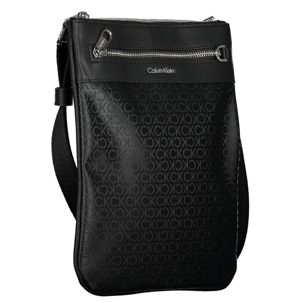 Calvin Klein Black Polyester Shoulder Bag Mens Shoulder Bag
