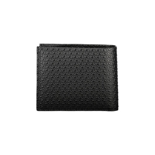 Calvin Klein Black Leather Wallet Mens Wallet