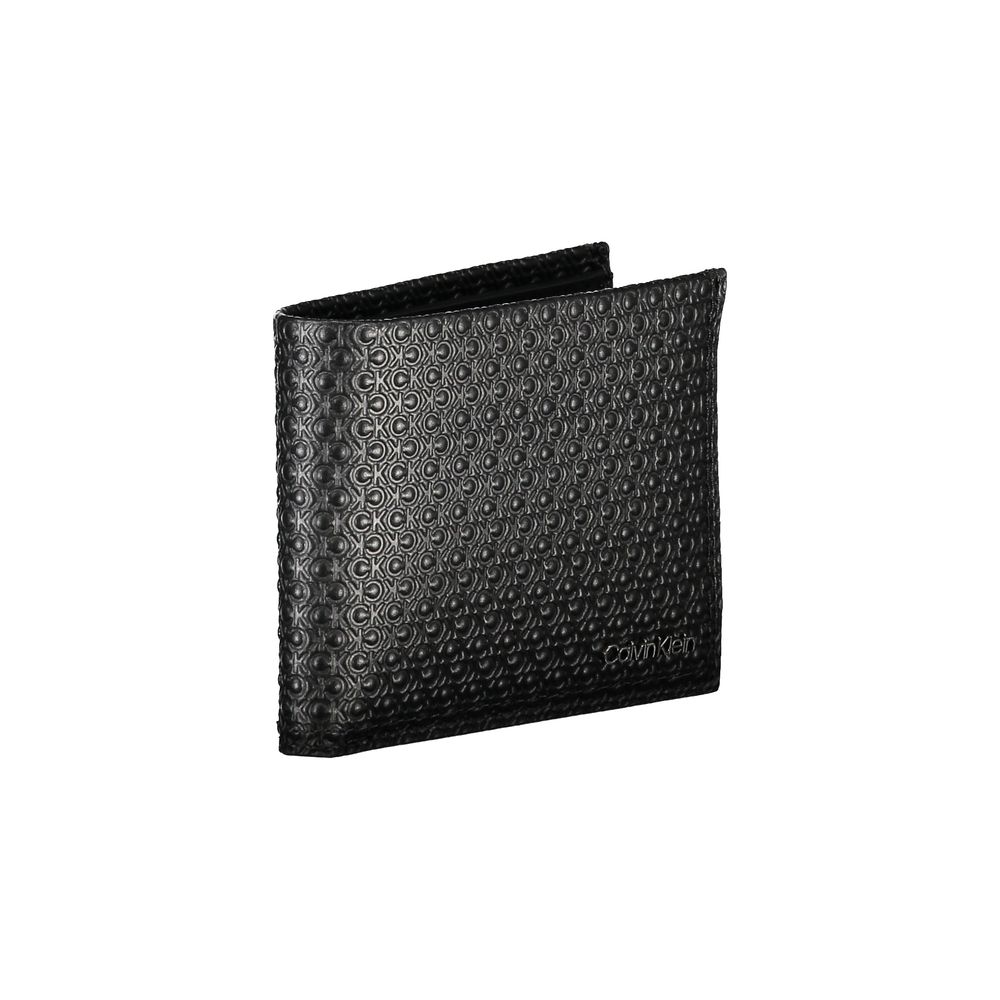 Calvin Klein Black Leather Wallet Mens Wallet