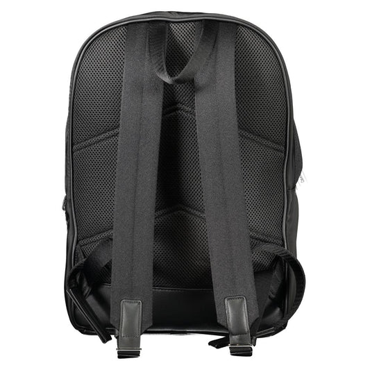 Calvin Klein Black Polyester Men Backpack Mens Backpack