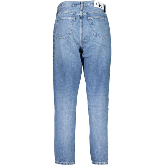 Calvin Klein Azzurro Cotton Women's Jean