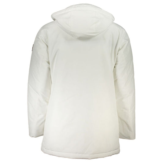 Hugo Boss White Polyamide Men's Jacket Mens Jacket